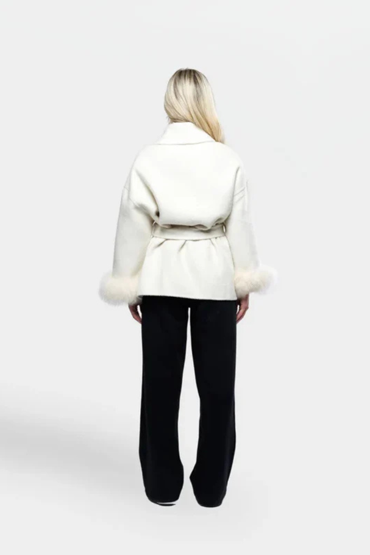 London Wool-Blend Coat