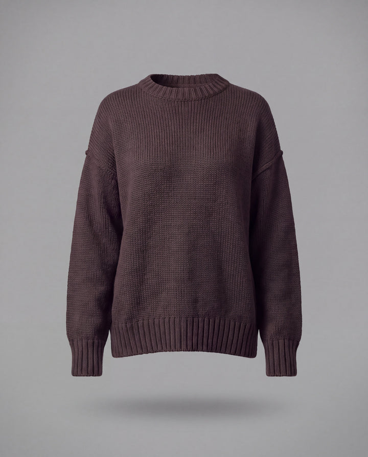 Nikova Knit Jumper Chocolate
