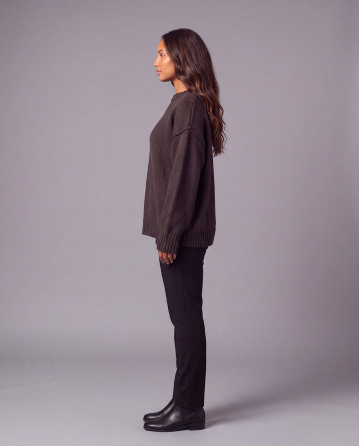 Nikova Knit Jumper Chocolate