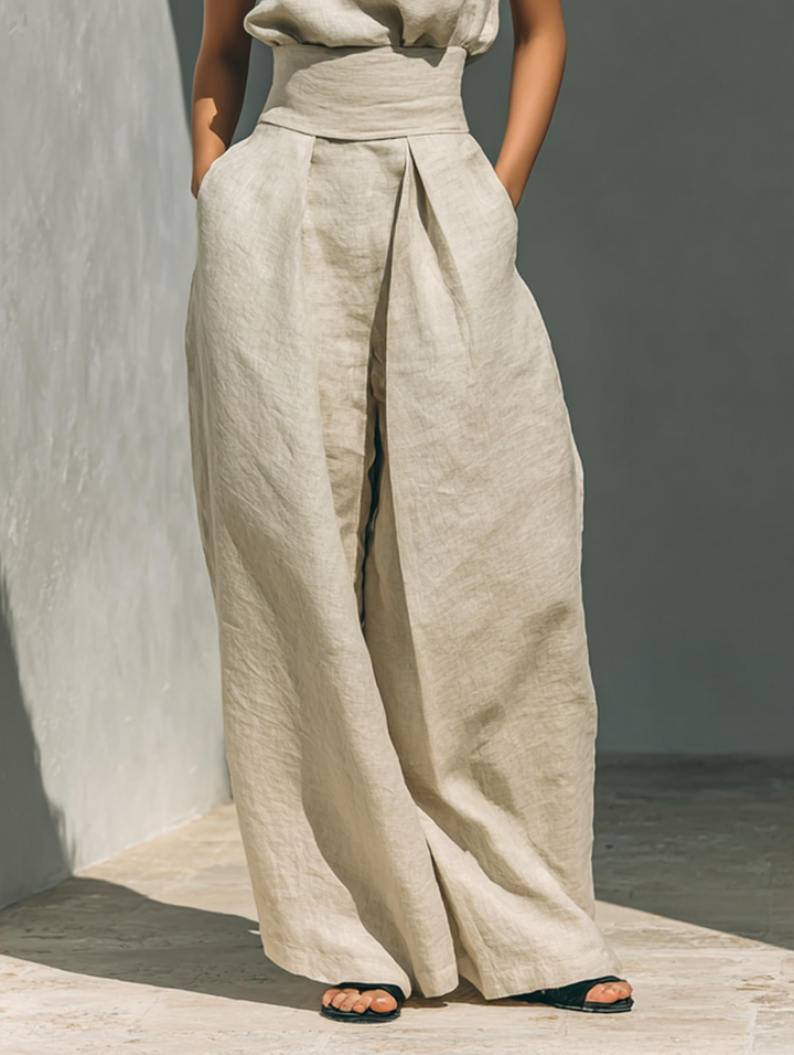 Maria | Minimalist Tank & Wide-Leg Set