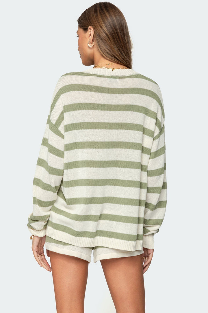 Estella Striped Knit Set