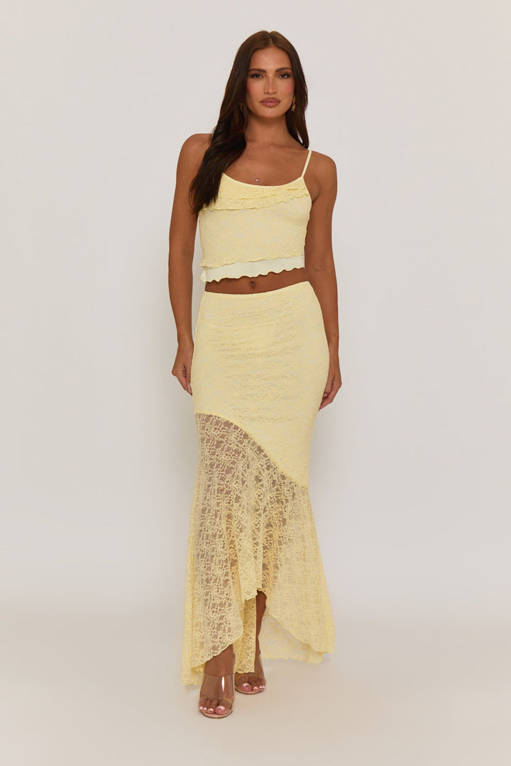 Claire Mesh Two-Piece Set