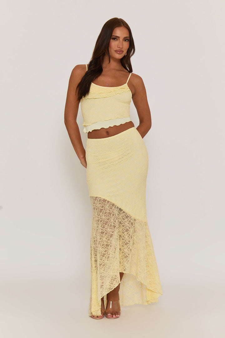 Claire Mesh Two-Piece Set