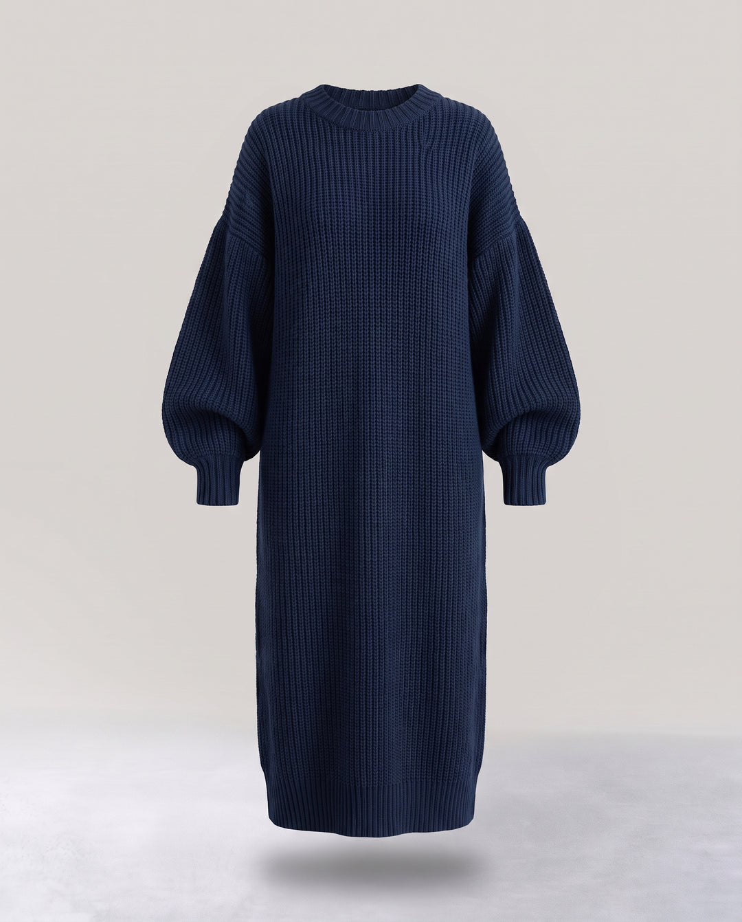 Oversized Chunky Knit Maxi Dress
