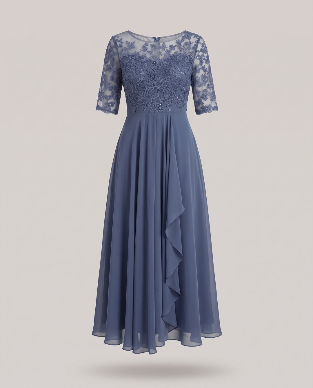 Lace Mother of the Bride Midi Dress