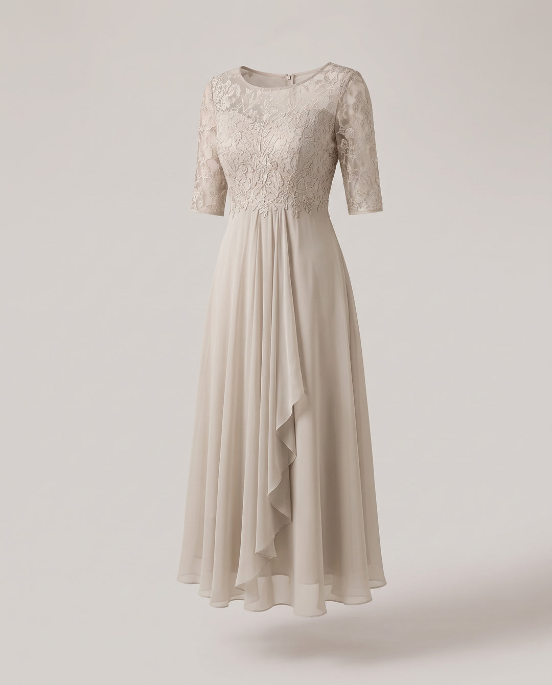 Lace Mother of the Bride Midi Dress